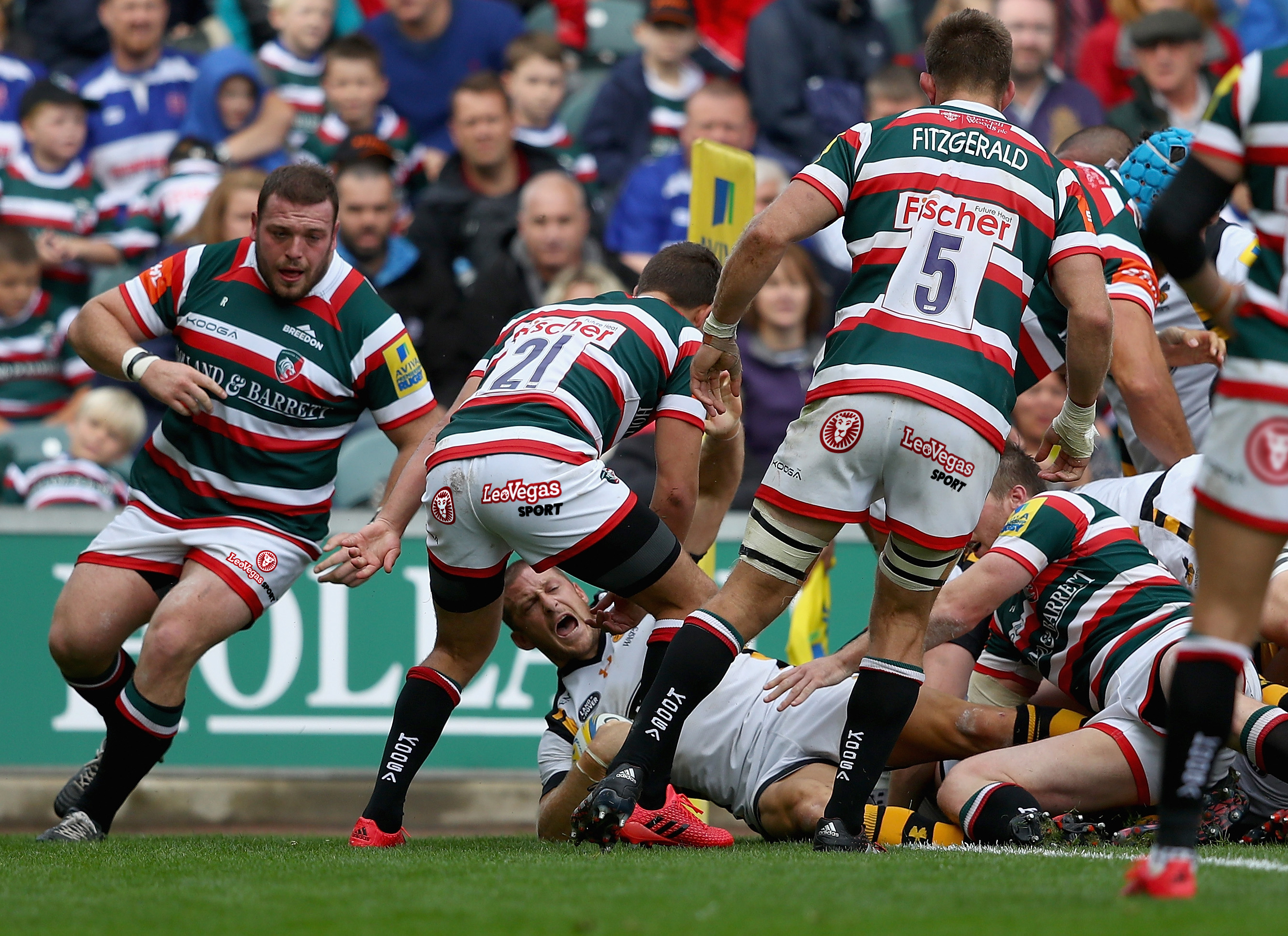 LeoVegas Sport also struck a three-year sponsorship deal with Leicester Tigers earlier this year leovegas-leicester-tigers-spnsorship