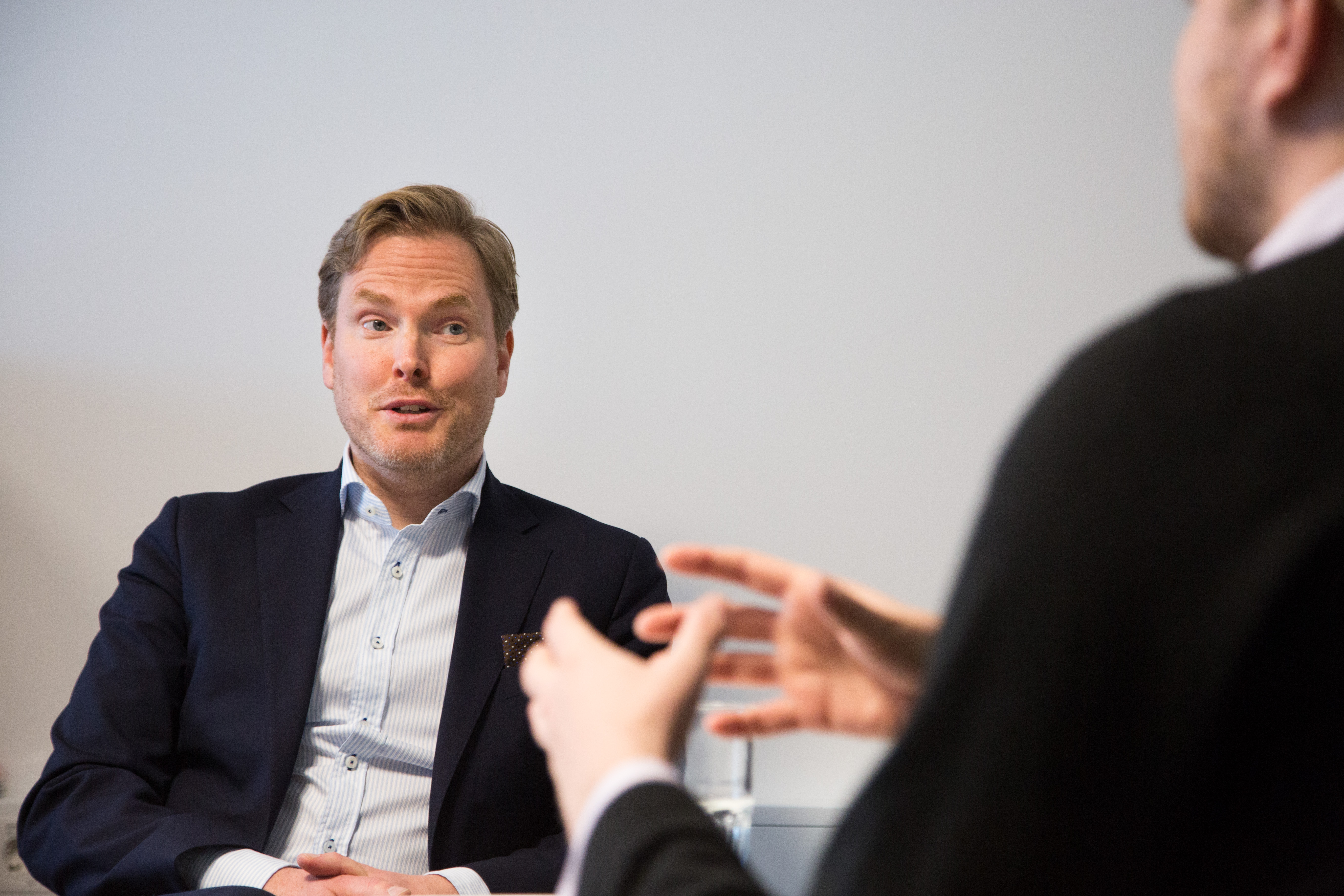 CEO of Paf Christer Fahlstedt at Paf Head Office in Mariehamn on Åland in Finland, 9 November 2016. Photograph: Rob Watkins/Paf