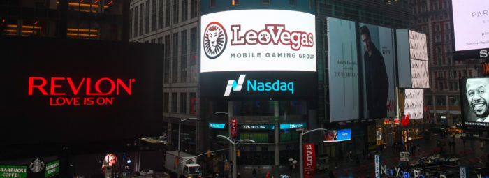 leovegas-ipo-times-square