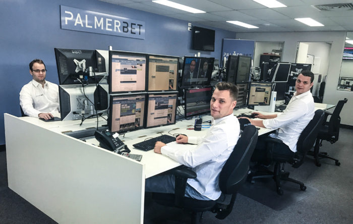 (From left to right) The Palmer brothers, Adrian, Matthew and Grant manage the firm together