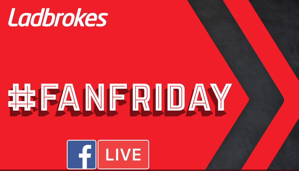 Ladbrokes partner with Arsenal Fan TV and Redmen TV to offer social media content including Facebook TV show
