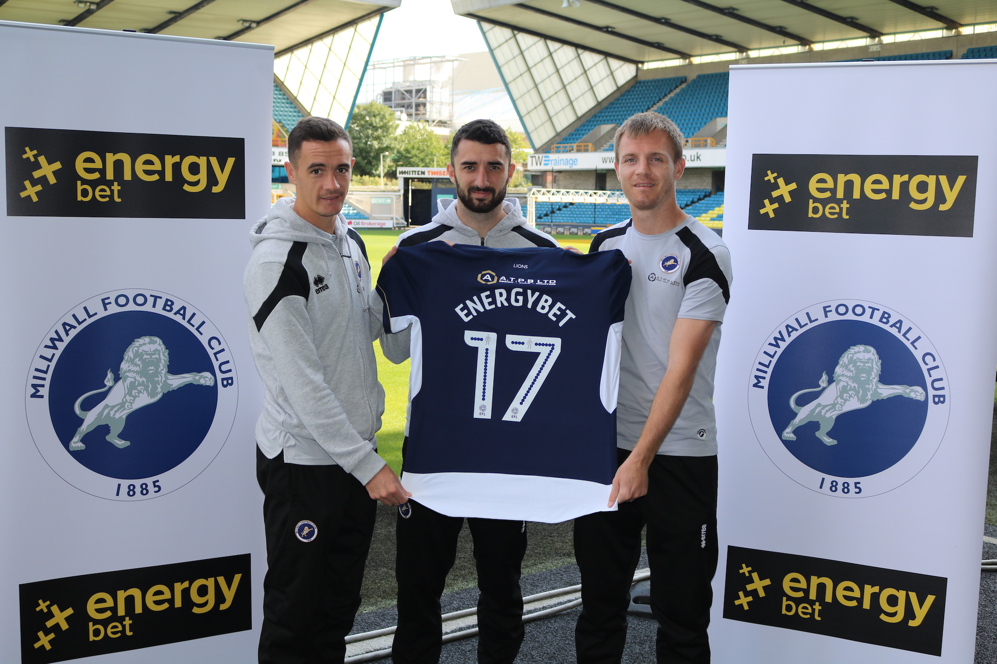 EnergyBet has announced a two-year stadium betting partnership with Millwall Football Club