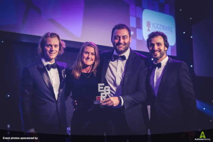 EGR Operator Awards 2017 Slots operator Kindred Group