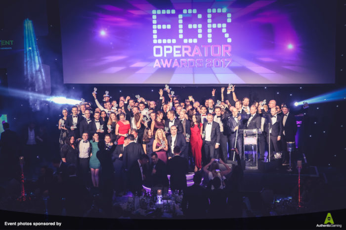 EGR Operator Awards 2017 winners