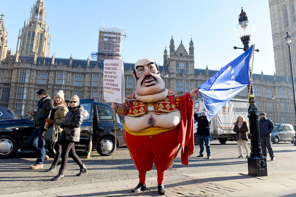 Londoners were given a big fat surprise as a super-sized Spanish matador, dubbed 'The Fat-ador', appeared in the capital to announce that Brits can now bet on  'El Gordo' - the world's biggest annual lottery taking place on Friday 22nd December.   The larger than life matador activity spreads the message that Brits can also get their hands on the record-breaking jackpot, by betting on the outcome of the lottery with myLotto24.co.uk.