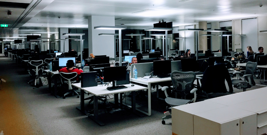 GVC workers in the firm's new Sofia office