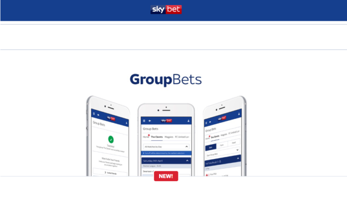 Sky Bet Group Bets