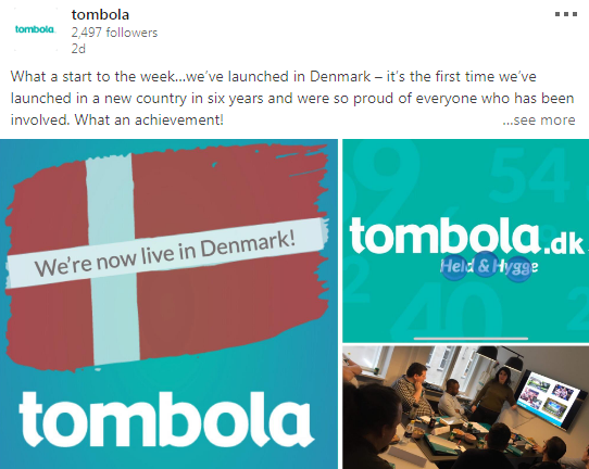 Denmark pic Tombola