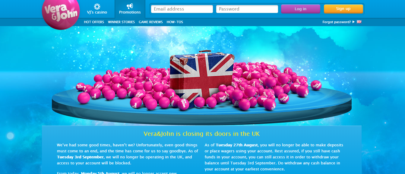 The closures were announced in twin statements on the respective sites