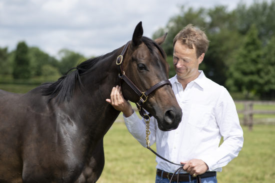 CEO Alex Frost at Ladyswood Stud