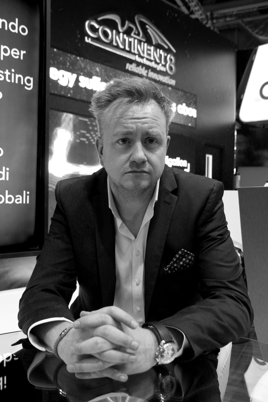 Justin Cosnett, chief product officer, Continent 8