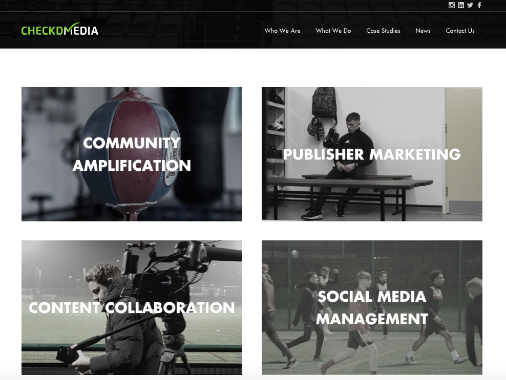 CheckdMedia website 2