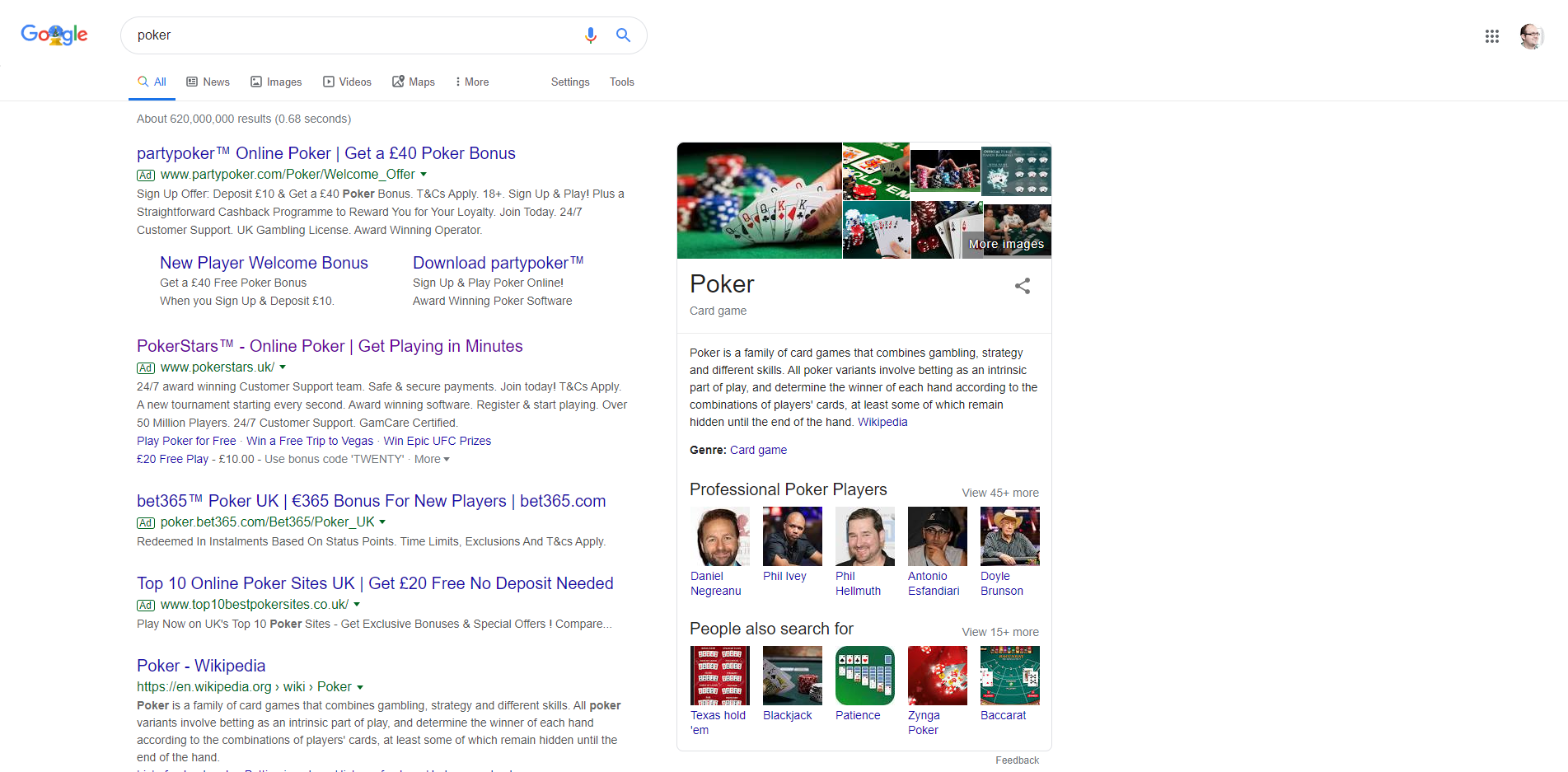 Google 2 poker
