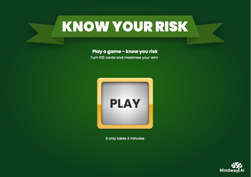 Mindway's test comes in the form of a game