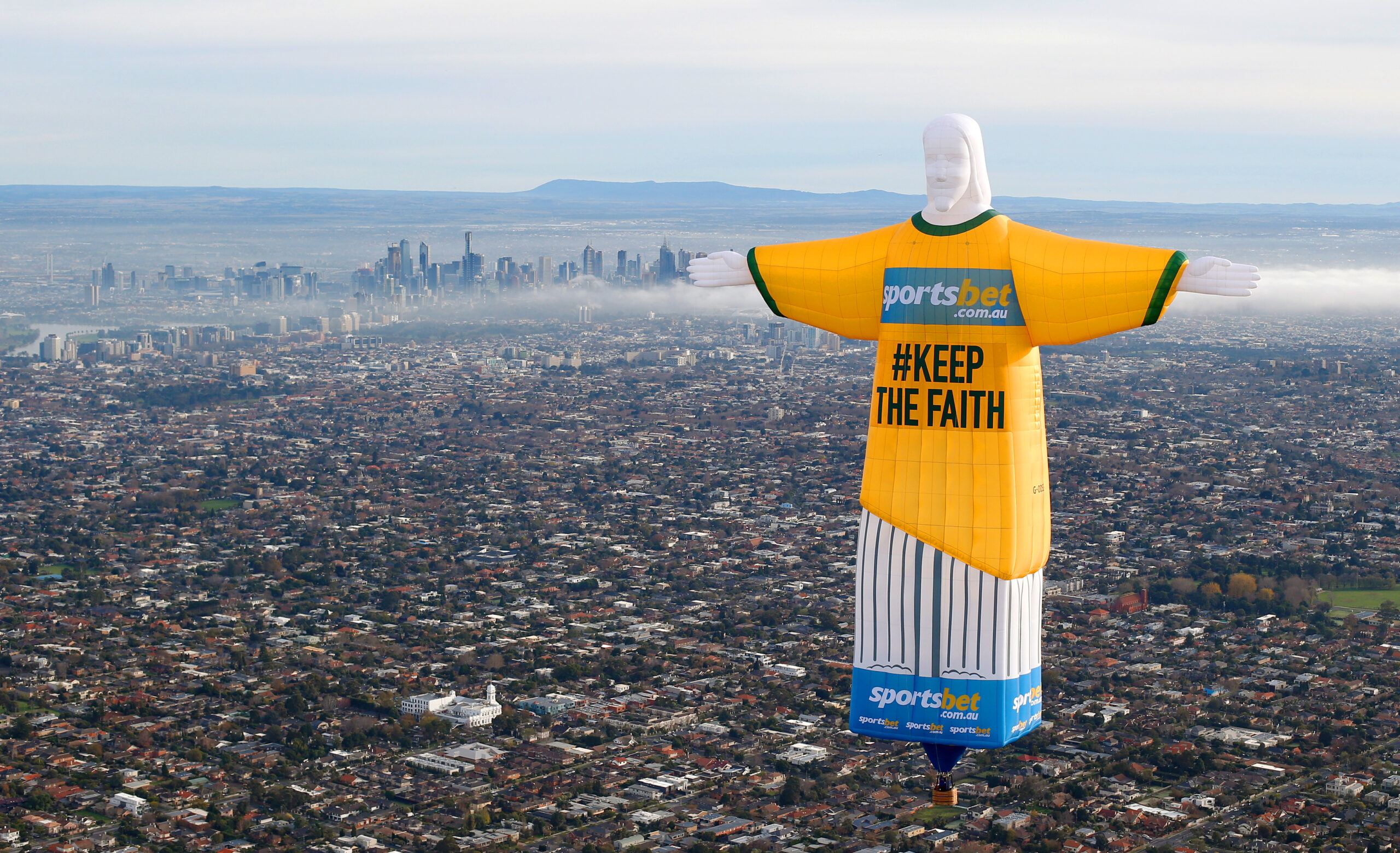 Sportsbet - Jesus balloon