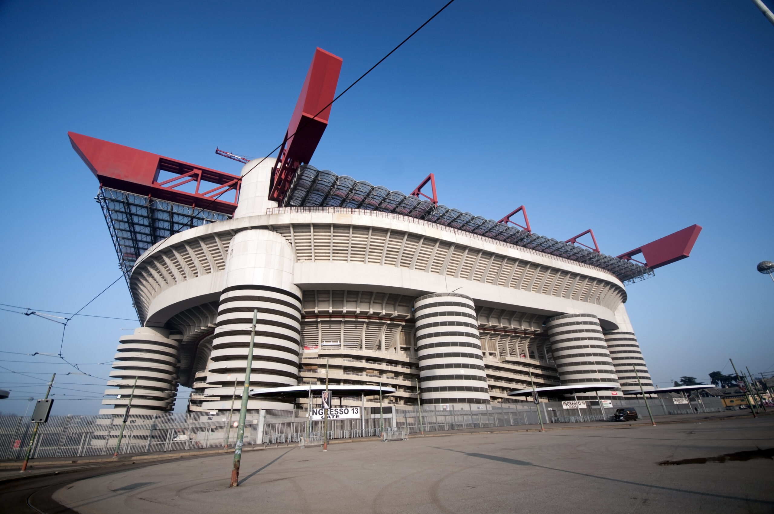 AC Milan's football ground the San Siro will feature heavily in Snaitech sponsorship
