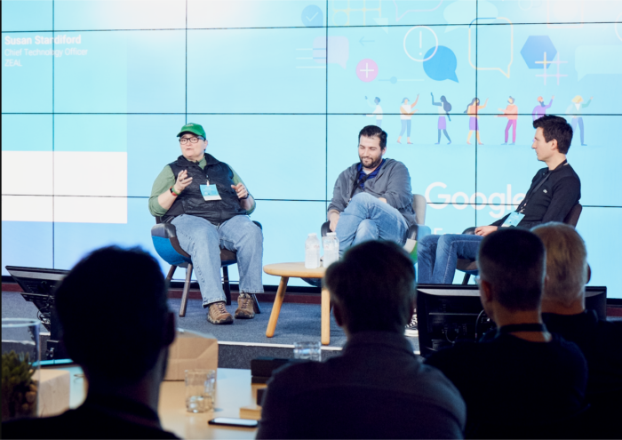 Standiford speaking at Google 