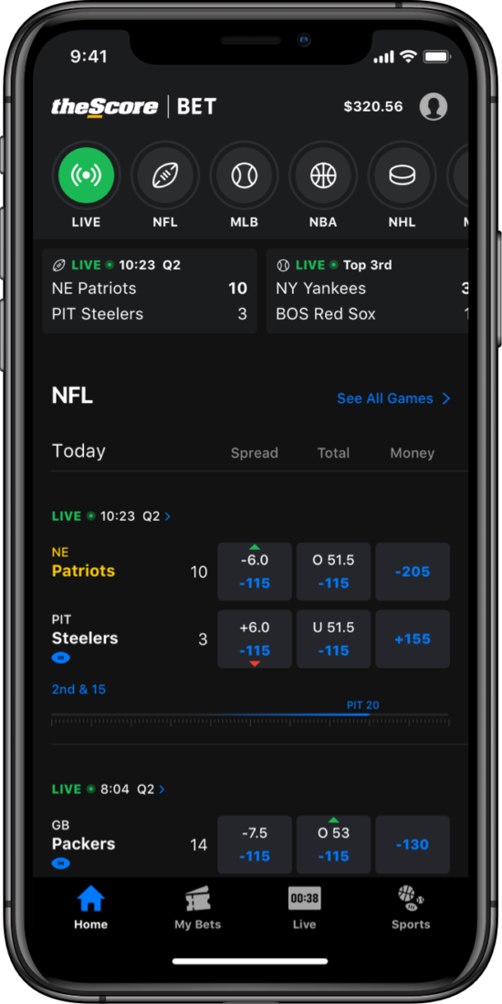 theScore app